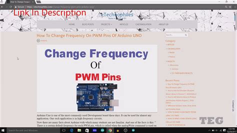 How to Change the PWM Frequency Of Arduino: Epic .